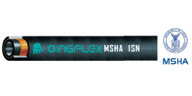 MSHA wrapped cover steel wire braided 1SN