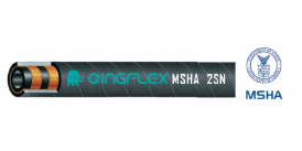 MSHA wrapped cover steel wire braided 2SN