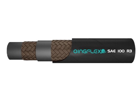 Два гидравлических шланга SAE 100 R3 Два гидравлических шланга SAE 100 R3