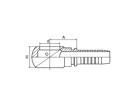 70011 МЕТРИЧЕСКИЙ БАНДЖО DIN 7642
