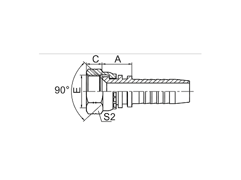 27811 SAE КОНУСНОЕ УПЛОТНЕНИЕ С ВНУТРЕННЕЙ РЕЗЬБОЙ 90° 27811 SAE КОНУСНОЕ УПЛОТНЕНИЕ С ВНУТРЕННЕЙ РЕЗЬБОЙ 90°