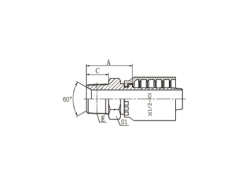 13011Y-SP BSPT НАРУЖНАЯ РЕЗЬБА 13011Y-SP BSPT НАРУЖНАЯ РЕЗЬБА
