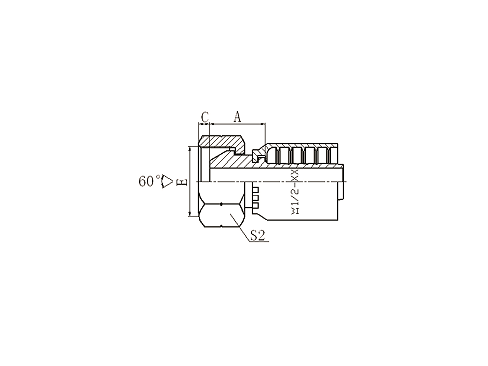 22611Y BSP ВНУТРЕННЯЯ РЕЗЬБА 60° КОНУС 22611Y BSP ВНУТРЕННЯЯ РЕЗЬБА 60° КОНУС