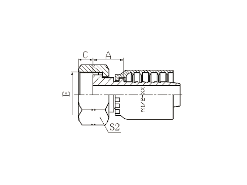 24211Y ORFS ПЛОСКОЕ УПЛОТНЕНИЕ С ВНУТРЕННЕЙ РЕЗЬБОЙ 24211Y ORFS ПЛОСКОЕ УПЛОТНЕНИЕ С ВНУТРЕННЕЙ РЕЗЬБОЙ