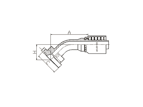 87641Y ФЛАНЕЦ SAE 45° 6000 ФУНТ/КВ. ДЮЙМ 87641Y ФЛАНЕЦ SAE 45° 6000 ФУНТ/КВ. ДЮЙМ
