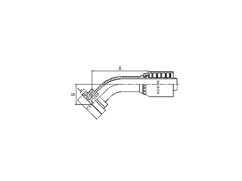 88141Y 45° JIS ФЛАНЕЦ
