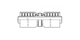 90011Y DOUBLE CONNECTOR