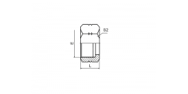 NB200 JIC ТРОЙНАЯ КОНТРГАЙКА