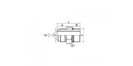 1JH JIC НАРУЖНЫЙ КОНУС 74° / МЕТРИЧЕСКИЙ НАРУЖНЫЙ РЕЗЬБОВОЙ РЕЗЬБОЙ РЕГУЛИРУЕМЫЙ КОНЕЦ ШПИЛЬКИ СЕРИИ L ISO 6149-3 1JH JIC НАРУЖНЫЙ КОНУС 74° / МЕТРИЧЕСКИЙ НАРУЖНЫЙ РЕЗЬБОВОЙ РЕЗЬБОЙ РЕГУЛИРУЕМЫЙ КОНЕЦ ШПИЛЬКИ СЕРИИ L ISO 6149-3