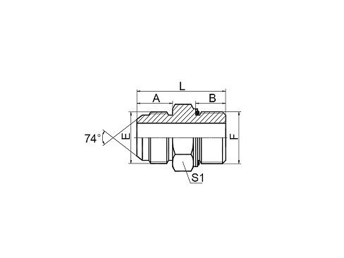 1JH JIC НАРУЖНЫЙ КОНУС 74° / МЕТРИЧЕСКИЙ НАРУЖНЫЙ РЕЗЬБОВОЙ РЕЗЬБОЙ РЕГУЛИРУЕМЫЙ КОНЕЦ ШПИЛЬКИ СЕРИИ L ISO 6149-3 1JH JIC НАРУЖНЫЙ КОНУС 74° / МЕТРИЧЕСКИЙ НАРУЖНЫЙ РЕЗЬБОВОЙ РЕЗЬБОЙ РЕГУЛИРУЕМЫЙ КОНЕЦ ШПИЛЬКИ СЕРИИ L ISO 6149-3