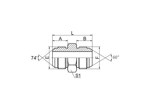 1JK JIC НАРУЖНАЯ РЕЗЬБА 74°/JIS МЕТРИЧЕСКАЯ НАРУЖНАЯ РЕЗЬБА 60° 1JK JIC НАРУЖНАЯ РЕЗЬБА 74°/JIS МЕТРИЧЕСКАЯ НАРУЖНАЯ РЕЗЬБА 60°