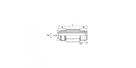 1JN-LL JIC НАРУЖНАЯ КОНУС 74° / NPT НАРУЖНАЯ СВЕРХДЛИННАЯ 1JN-LL JIC НАРУЖНАЯ КОНУС 74° / NPT НАРУЖНАЯ СВЕРХДЛИННАЯ