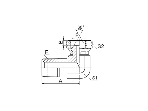 2NU9-L 90° ДЛИННЫЙ NPT НАРУЖНАЯ РЕЗЬБА / NPSM ВНУТРЕННЯЯ РЕЗЬБА 60° КОНУС 2NU9-L 90° ДЛИННЫЙ NPT НАРУЖНАЯ РЕЗЬБА / NPSM ВНУТРЕННЯЯ РЕЗЬБА 60° КОНУС