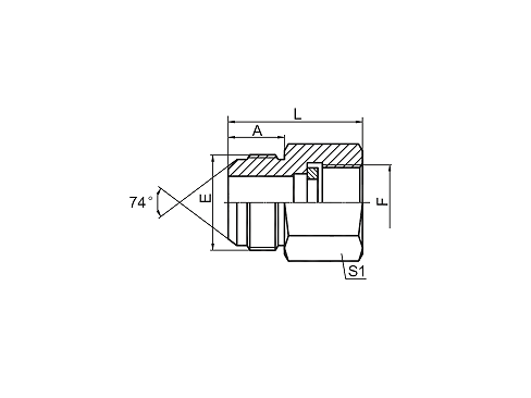 5JB-G JIC НАРУЖНАЯ КОНУСНАЯ РЕЗЬБА 74°/BSP СОЕДИНИТЕЛЬ МАНОМЕТРА 5JB-G JIC НАРУЖНАЯ КОНУСНАЯ РЕЗЬБА 74°/BSP СОЕДИНИТЕЛЬ МАНОМЕТРА