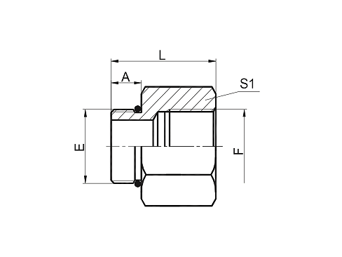 5OB SAE НАРУЖНОЕ УПЛОТНИТЕЛЬНОЕ КОЛЬЦО /BSP ВНУТРЕННЕЕ 5OB SAE НАРУЖНОЕ УПЛОТНИТЕЛЬНОЕ КОЛЬЦО /BSP ВНУТРЕННЕЕ