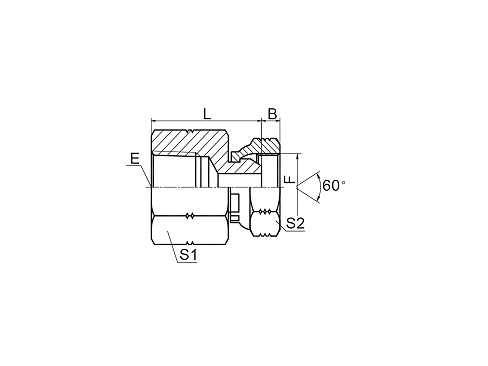 7NU-S NPT ВНУТРЕННЯЯ РЕЗЬБА / NPSM ВНУТРЕННЯЯ РЕЗЬБА 60° КОНУС 7NU-S NPT ВНУТРЕННЯЯ РЕЗЬБА / NPSM ВНУТРЕННЯЯ РЕЗЬБА 60° КОНУС