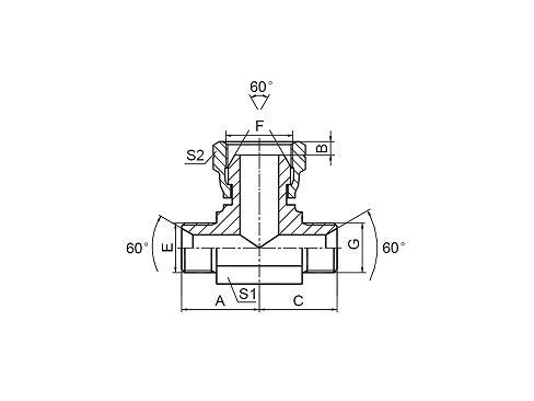 BB BSP НАРУЖНАЯ РЕЗЬБА 60° СЕДЛО / BSP ВНУТРЕННЯЯ РЕЗЬБА 60° ТРОЙНИК КОНУСНЫЙ BB BSP НАРУЖНАЯ РЕЗЬБА 60° СЕДЛО / BSP ВНУТРЕННЯЯ РЕЗЬБА 60° ТРОЙНИК КОНУСНЫЙ