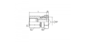 7B-S BSP ВНУТРЕННЯЯ/BSP ВНУТРЕННЯЯ КОНУС 60° 7B-S BSP ВНУТРЕННЯЯ/BSP ВНУТРЕННЯЯ КОНУС 60°
