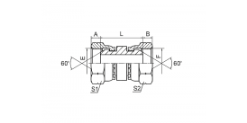 3B BSP ВНУТРЕННЯЯ РЕЗЬБА 60° КОНУС 3B BSP ВНУТРЕННЯЯ РЕЗЬБА 60° КОНУС
