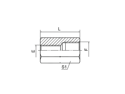 7B BSP ВНУТРЕННЯЯ РЕЗЬБА ISO 1179