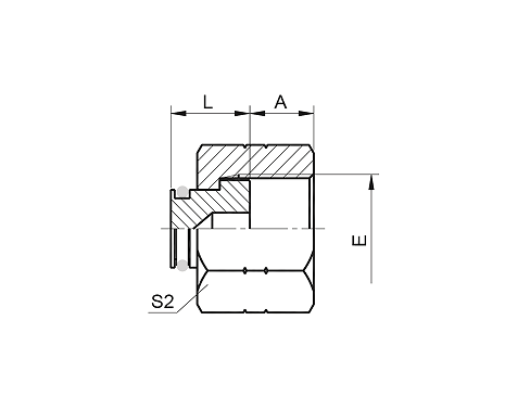 9F ORFS ПЛОСКАЯ ВИЛКА МАМАШИНА 9F ORFS ПЛОСКАЯ ВИЛКА МАМАШИНА