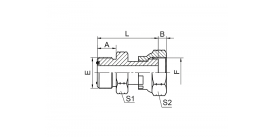 2F ORFS НАРУЖНОЕ УПЛОТНИТЕЛЬНОЕ КОЛЬЦО / ORFS ВНУТРЕННЕЕ 2F ORFS НАРУЖНОЕ УПЛОТНИТЕЛЬНОЕ КОЛЬЦО / ORFS ВНУТРЕННЕЕ