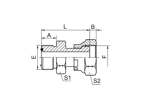 2F ORFS НАРУЖНОЕ УПЛОТНИТЕЛЬНОЕ КОЛЬЦО / ORFS ВНУТРЕННЕЕ 2F ORFS НАРУЖНОЕ УПЛОТНИТЕЛЬНОЕ КОЛЬЦО / ORFS ВНУТРЕННЕЕ