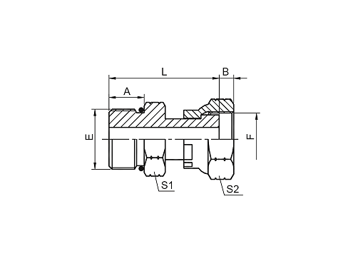 2 шт. УПЛОТНИТЕЛЬНОГО КОЛЬЦА SAE S-SERIES ISO 11926-2 / ORFS FEMALE 2 шт. УПЛОТНИТЕЛЬНОГО КОЛЬЦА SAE S-SERIES ISO 11926-2 / ORFS FEMALE