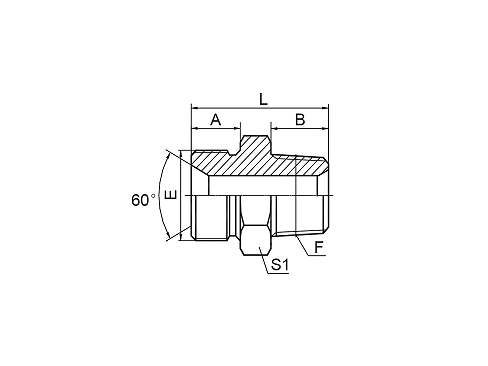 1BN BSP НАРУЖНАЯ РЕЗЬБА ДВОЙНОГО ИСПОЛЬЗОВАНИЯ ДЛЯ КОНУСНОГО СЕДЛА 60° ИЛИ СВАРНОГО УПЛОТНЕНИЯ/НАРУЖНАЯ РЕЗЬБА NPT 1BN BSP НАРУЖНАЯ РЕЗЬБА ДВОЙНОГО ИСПОЛЬЗОВАНИЯ ДЛЯ КОНУСНОГО СЕДЛА 60° ИЛИ СВАРНОГО УПЛОТНЕНИЯ/НАРУЖНАЯ РЕЗЬБА NPT