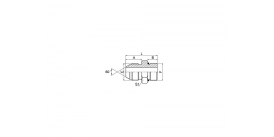 1SO 90° JIS GAS НАРУЖНАЯ РЕЗЬБА 60° КОНУС / NPT НАРУЖНАЯ РЕЗЬБА