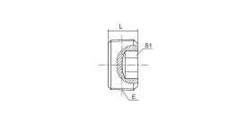 4TN-GM BSPT НАРУЖНАЯ ПОЛАЯ ШЕСТИГРАННАЯ ПРОБКА 4TN-GM BSPT НАРУЖНАЯ ПОЛАЯ ШЕСТИГРАННАЯ ПРОБКА
