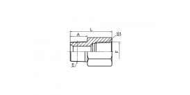 5NT NPT НАРУЖНАЯ / BSPT ВНУТРЕННЯЯ 5NT NPT НАРУЖНАЯ / BSPT ВНУТРЕННЯЯ