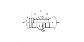 1B-HS BSP НАРУЖНАЯ ДВОЙНОГО ИСПОЛЬЗОВАНИЯ ДЛЯ КОНУСНОГО СЕДЛА 60° ИЛИ СВАРНОГО УПЛОТНЕНИЯ 1B-HS BSP НАРУЖНАЯ ДВОЙНОГО ИСПОЛЬЗОВАНИЯ ДЛЯ КОНУСНОГО СЕДЛА 60° ИЛИ СВАРНОГО УПЛОТНЕНИЯ