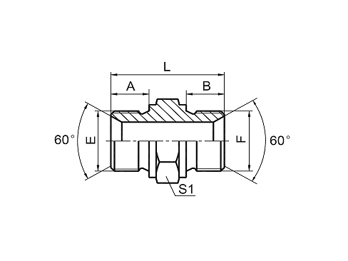 1B-HS BSP НАРУЖНАЯ ДВОЙНОГО ИСПОЛЬЗОВАНИЯ ДЛЯ КОНУСНОГО СЕДЛА 60° ИЛИ СВАРНОГО УПЛОТНЕНИЯ 1B-HS BSP НАРУЖНАЯ ДВОЙНОГО ИСПОЛЬЗОВАНИЯ ДЛЯ КОНУСНОГО СЕДЛА 60° ИЛИ СВАРНОГО УПЛОТНЕНИЯ