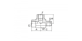 HN NPT ВНУТРЕННЯЯ / NPT НАРУЖНАЯ ТРОЙНИК С ОТВОДОМ HN NPT ВНУТРЕННЯЯ / NPT НАРУЖНАЯ ТРОЙНИК С ОТВОДОМ