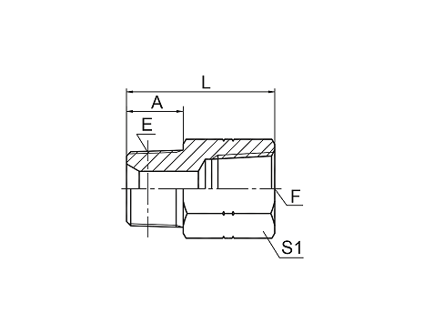5N NPT НАРУЖНАЯ / NPT ВНУТРЕННЯЯ 5N NPT НАРУЖНАЯ / NPT ВНУТРЕННЯЯ