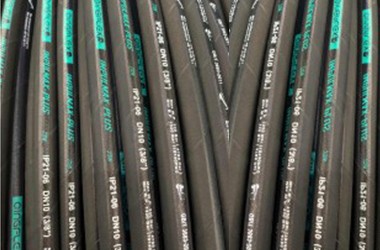 обернутый и гладкий оплетенный гидравлический шланг