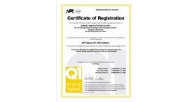 API Q1 Сертификаты